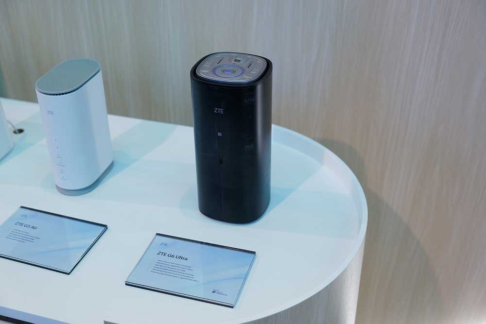 ZTE pokazuje nowe routery 5G-A na MWC 2026 - jest Wi-Fi 8 i AI