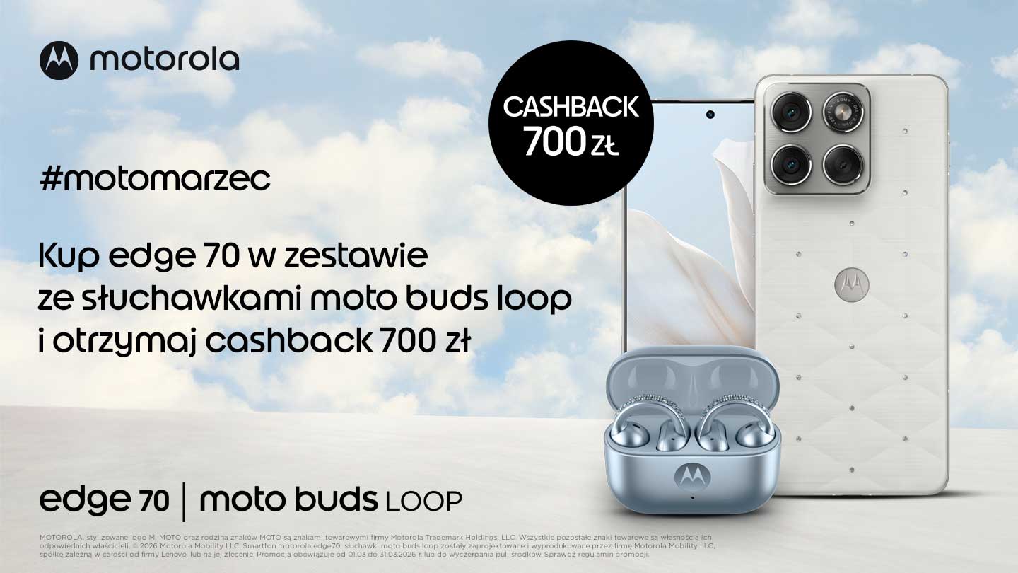 Motorola dorzuca coś ekstra - nowa promocja właśnie ruszyła