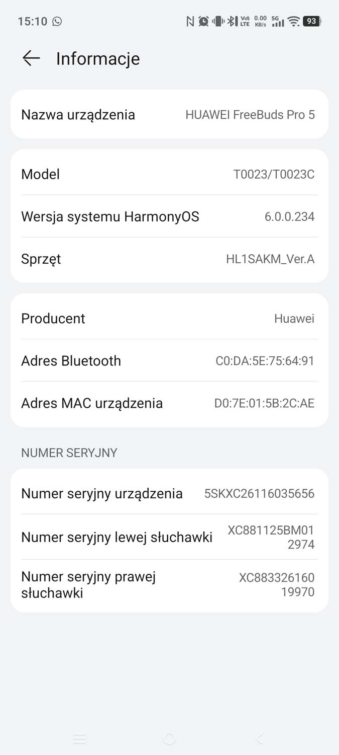 Huawei FreeBuds Pro 5 - test nowych, flagowych słuchawek Huawei