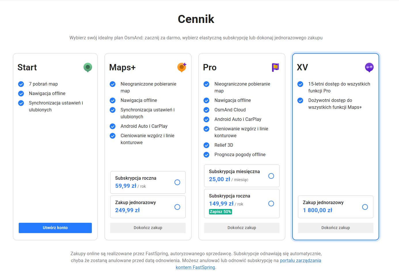 Mapy turystyczne, rowerowe, motocyklowe, 4x4, działające offline - najlepszy poradnik w polskim internecie