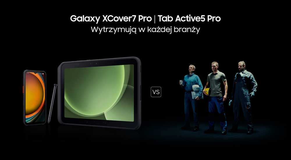 Samsung stawia na sprzęt do pracy w terenie