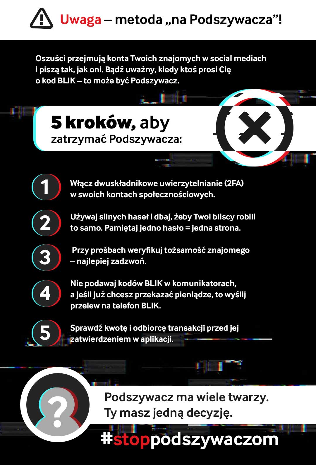 Oszustwa na znajomego wracają - tym razem z kodem BLIK