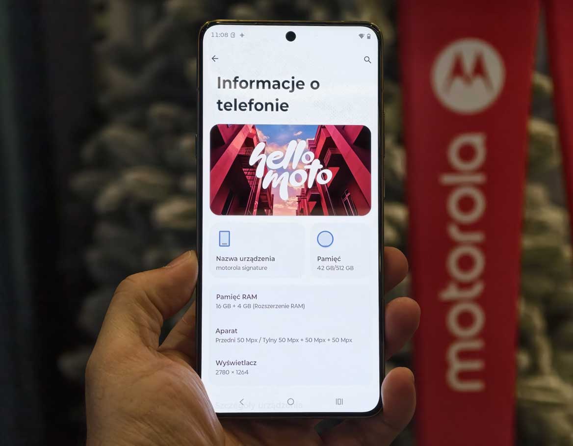 Motorola signature wchodzi na polski rynek - sprzedaż od 19 stycznia
