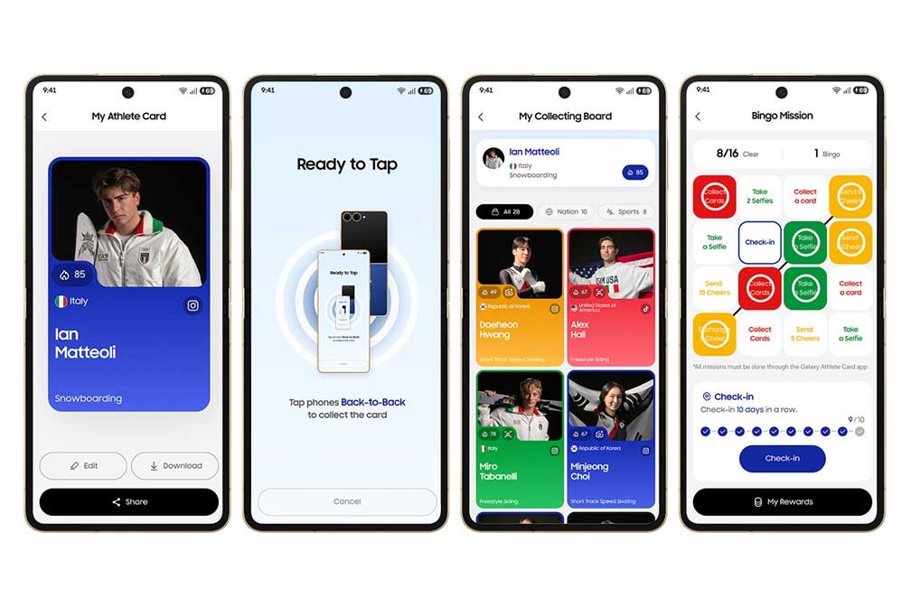 Zimowe igrzyska 2026: Samsung rozdaje sportowcom składane telefony