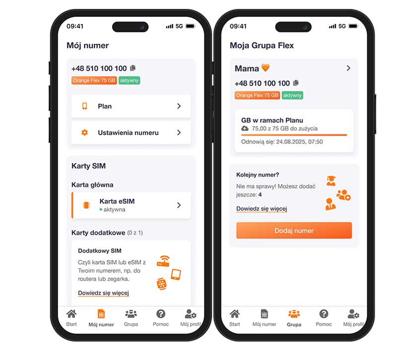 Orange Flex porządkuje zarządzanie numerami