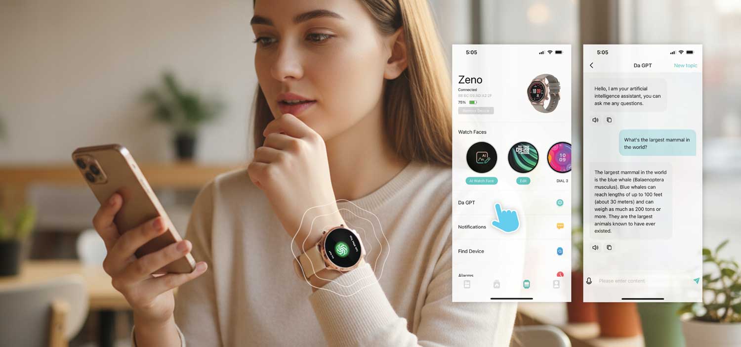Smartwatch z AI za 299 zł