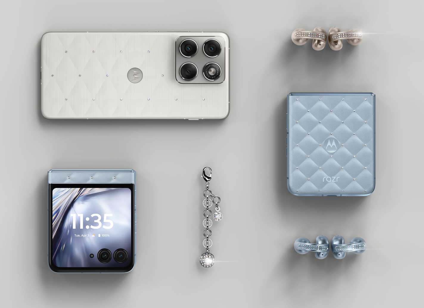 Ekskluzywna Motorola edge 70 - specjalna edycja Pantone 2026 z kryształami Swarovskiego