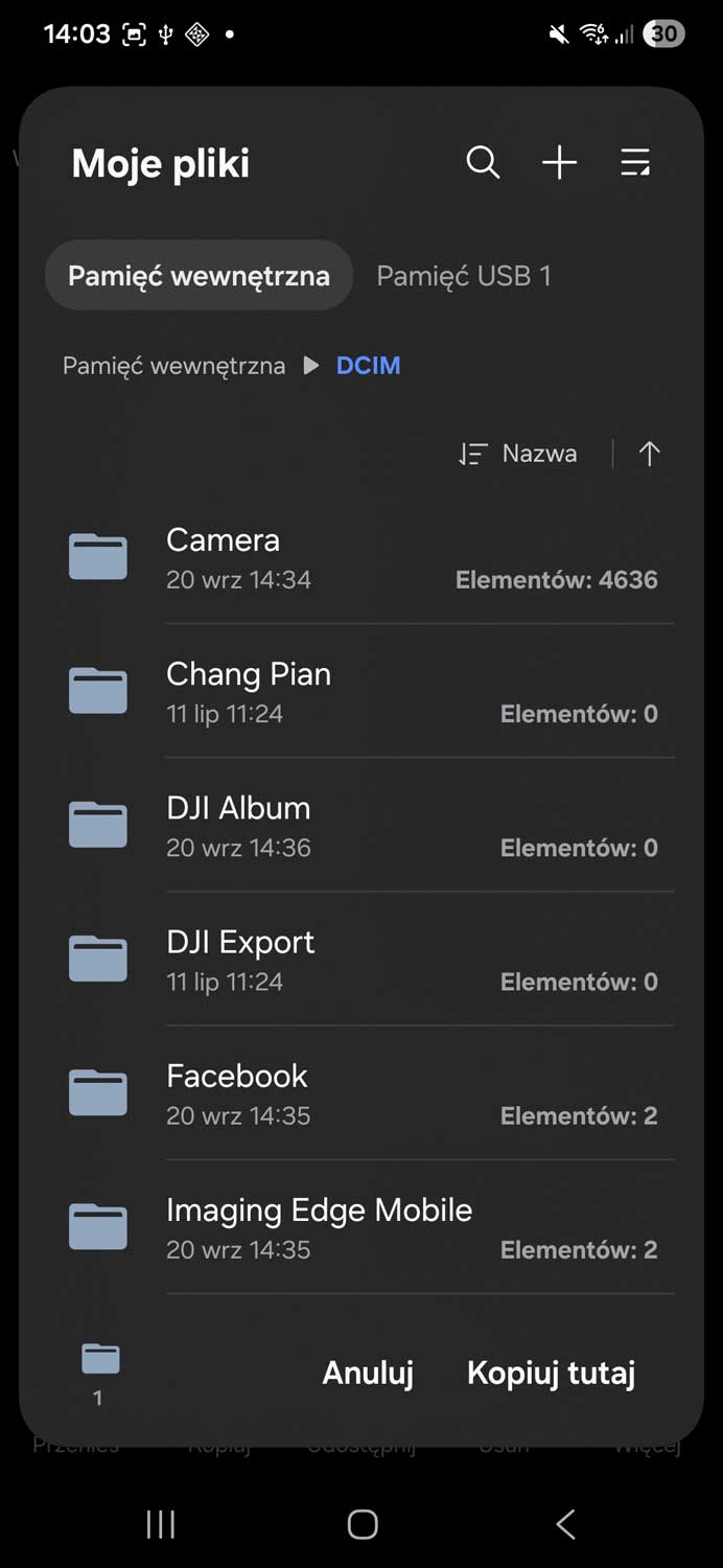 Rozwiązanie problemu wolnego kopiowania plików z telefonu z Androidem