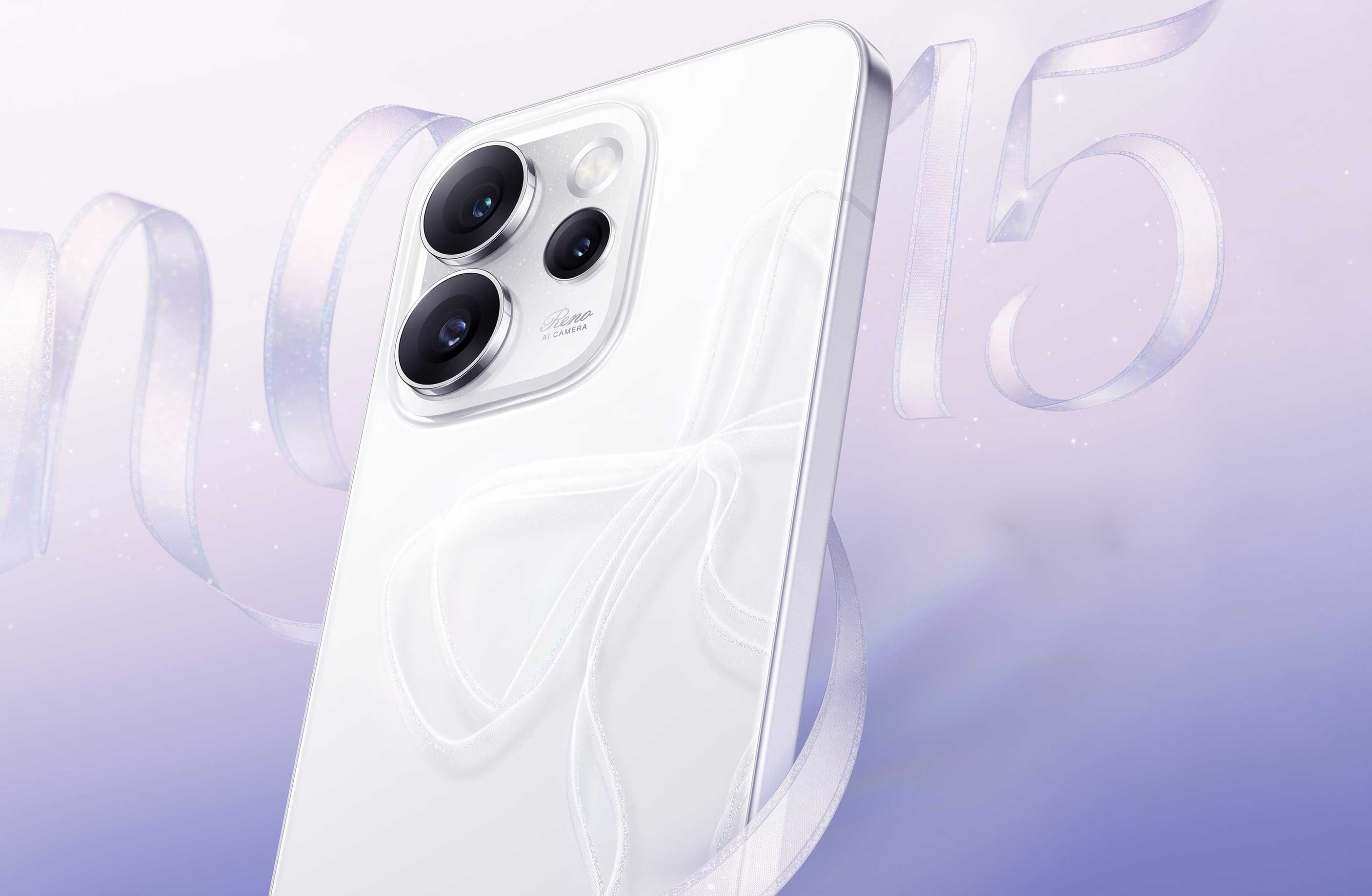 OPPO pokazuje Reno15 i Reno15 Pro - 200 Mpix, Dimensity 8450 i baterie 6500 mAh