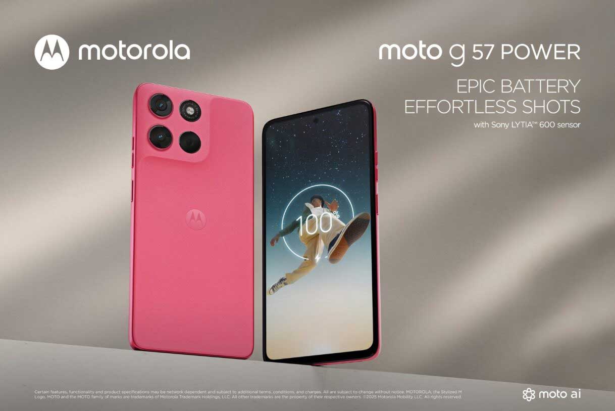Motorola moto g57 i moto g57 power oficjalnie: wersja power z baterią 7000 mAh