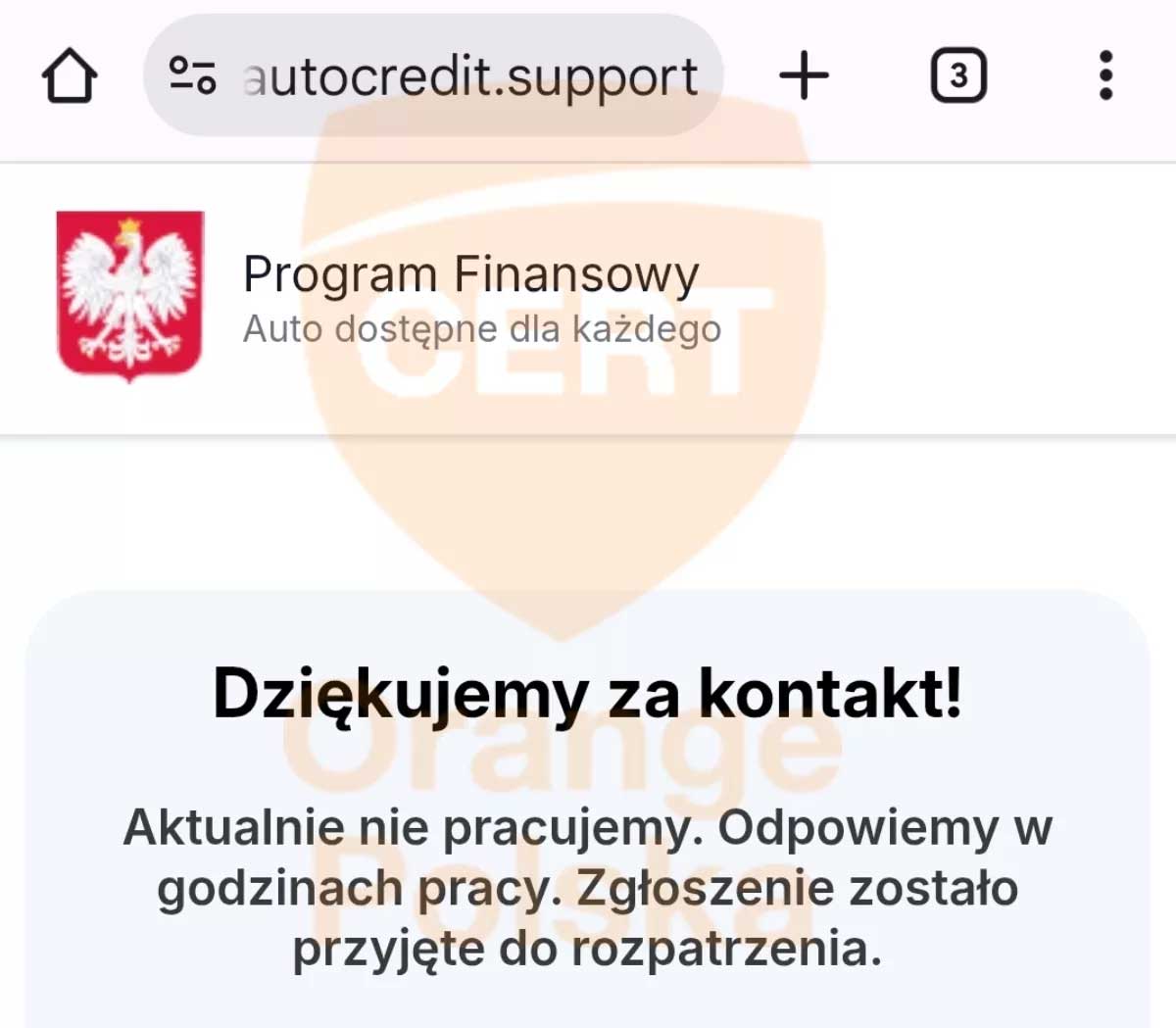 Nowe oszustwo na kredyt od rządu - uwaga na SMS-y
