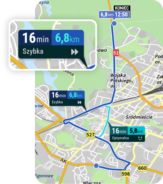 AutoMapa z dużą aktualizacją