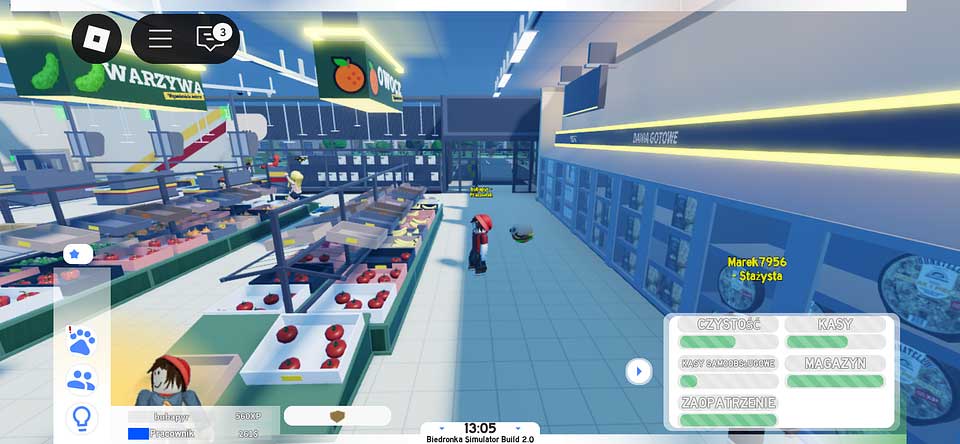 Nowy kierunek ekspansji Biedronki – wirtualny sklep na Roblox