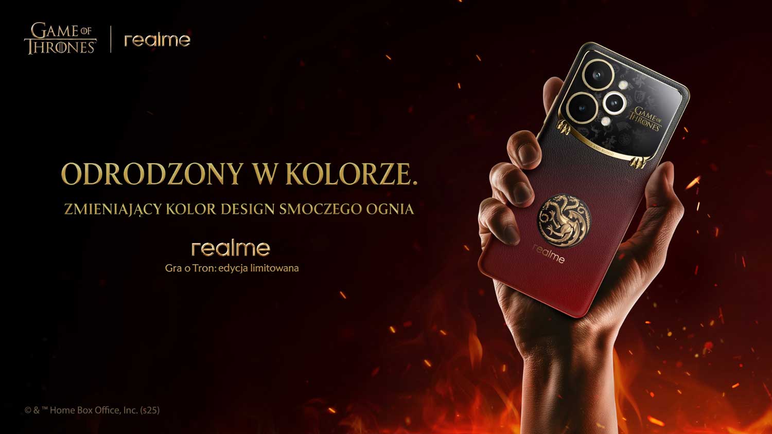 Nowy smartfon w stylu Gry o Tron – zmienia kolor po kontakcie z ciepłą wodą