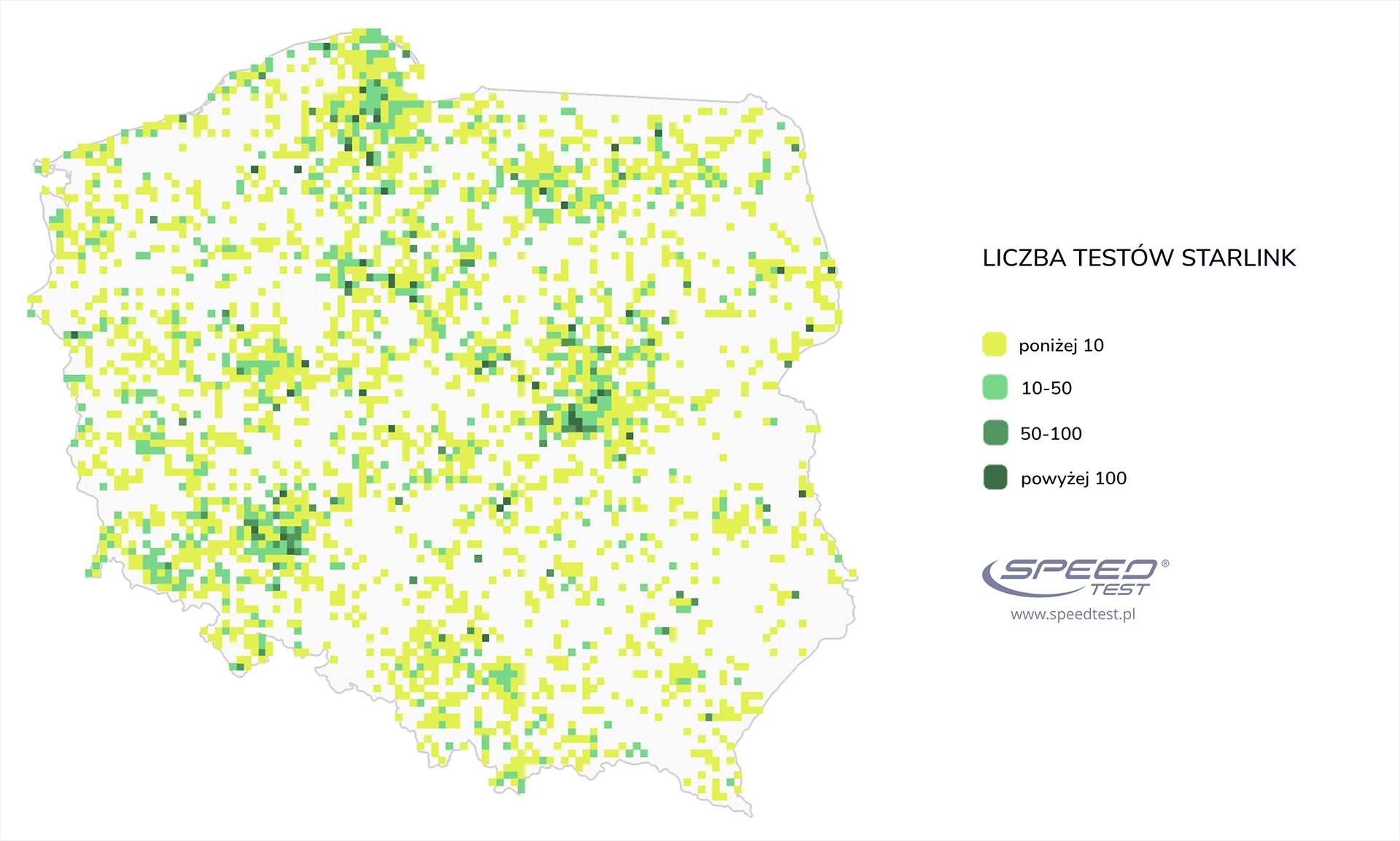 Rośnie popularność i prędkość Starlinka w Polsce