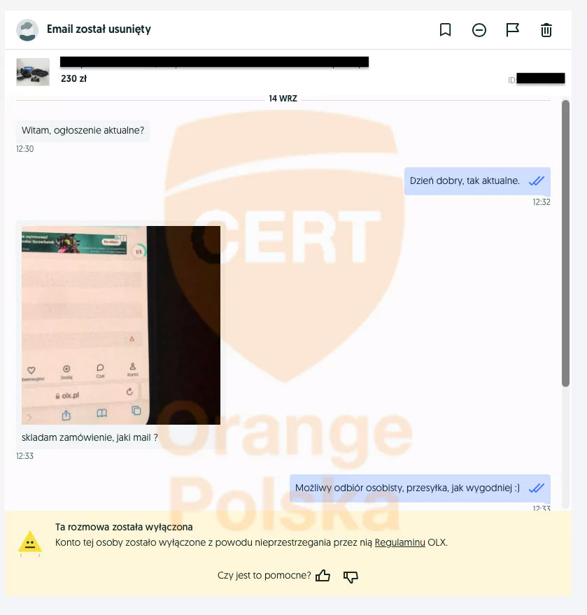 Oszustwo na OLX – nowa metoda wyłudzania danych