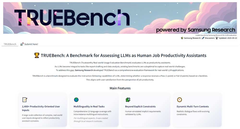 TRUEBench