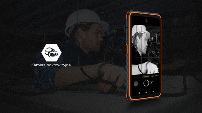Telefon z IP69, MIL-STD-810H i aparatem noktowizyjnym