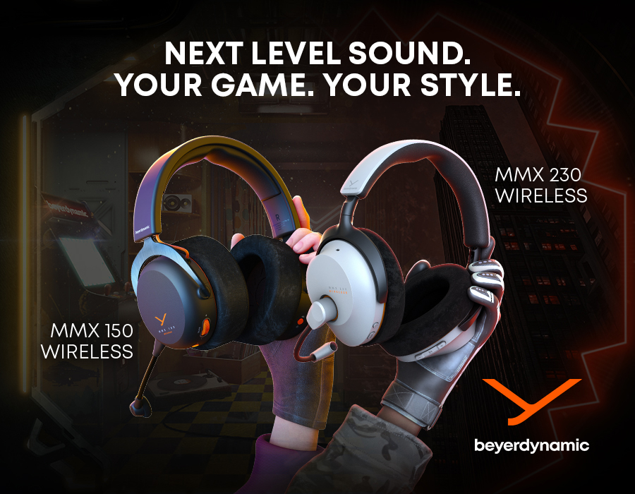 Beyerdynamic rozszerza serię MMX o dwa modele bezprzewodowe dla graczy