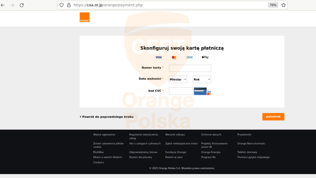 Kradzież kont i pieniędzy przez fałszywe maile – ostrzeżenie dla klientów Orange
