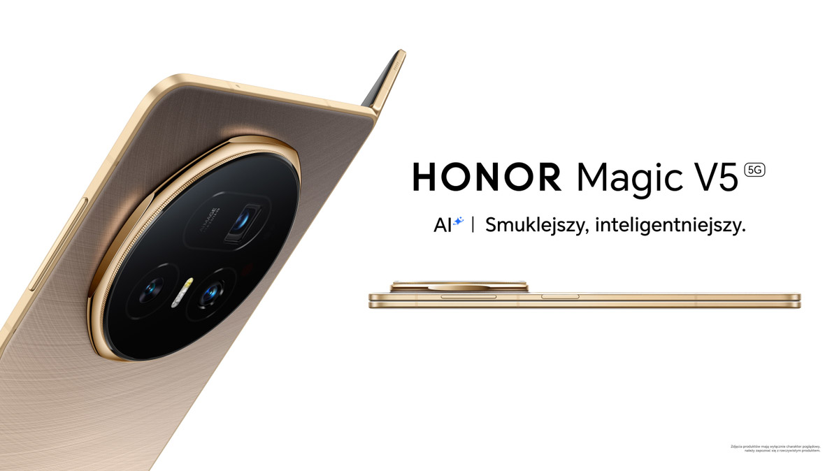HONOR Magic V5 debiutuje w Polsce - jest rabat 1200 zł i prezent