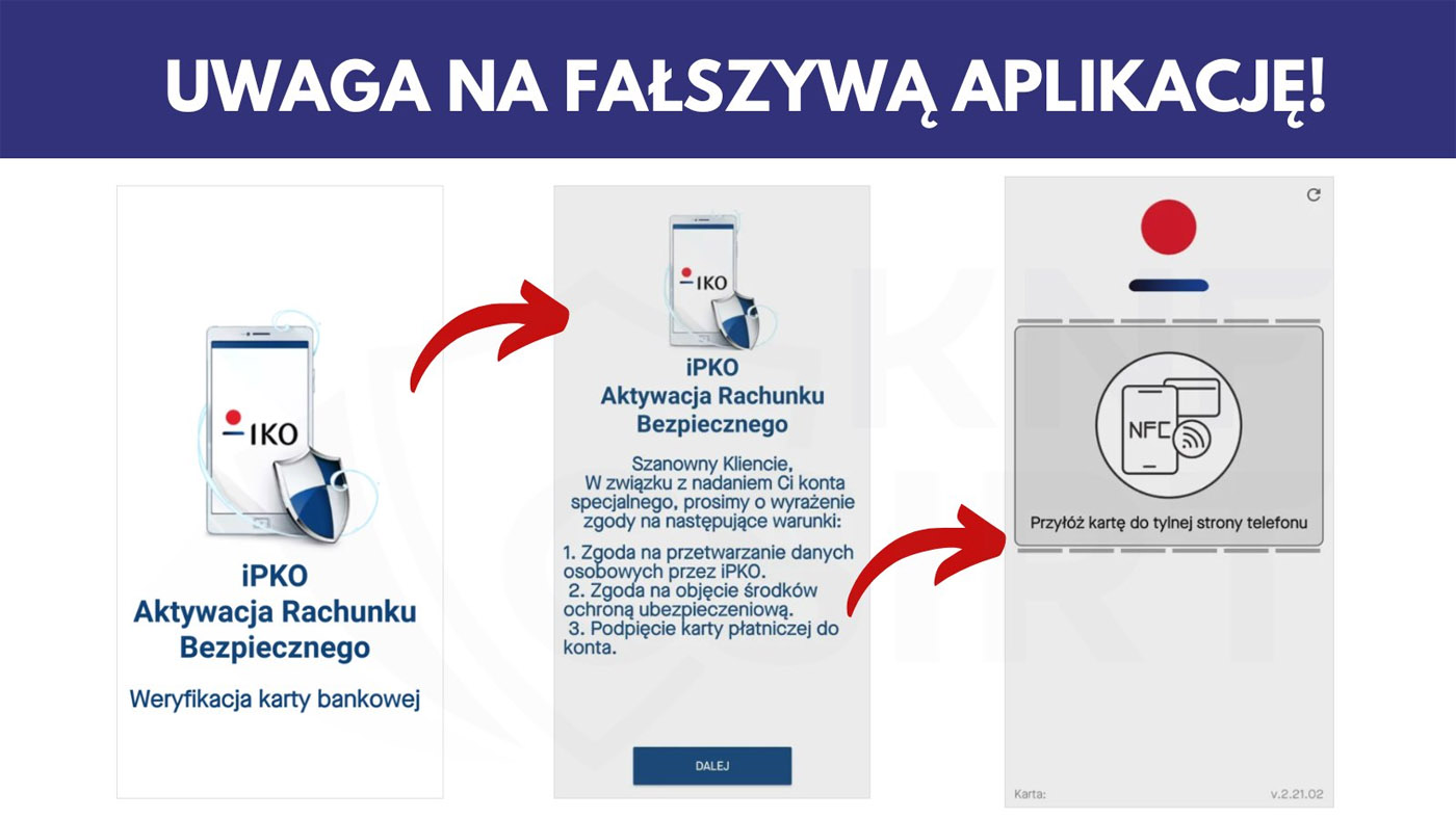 Podszywają się pod znany bank
