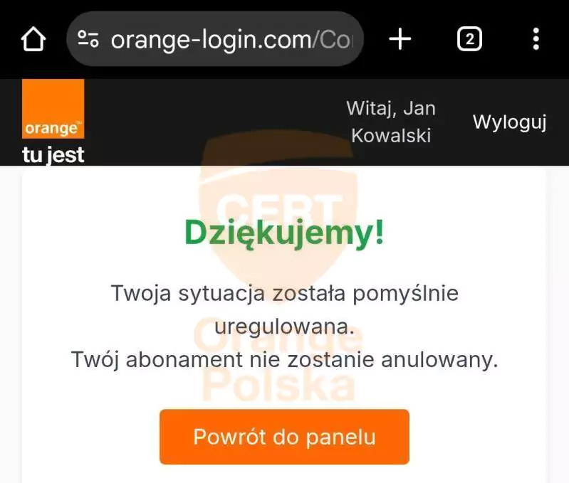 Fałszywe SMS-y grożą zawieszeniem usług