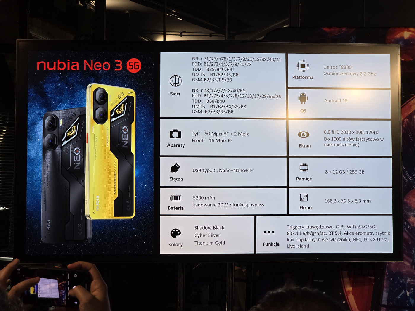 ZTE chce zdominować mobilny gaming - polska premiera smartfonów Neo 3 GT 5G i Neo 3 5G