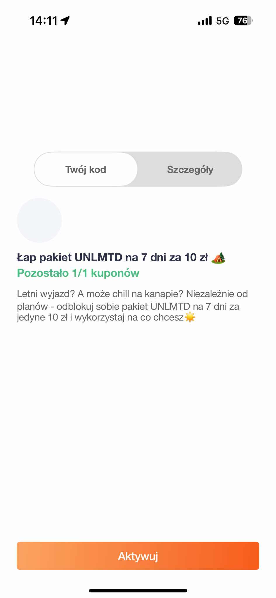 Wakacyjne promocje Orange Flex — darmowe pakiety danych i rabaty