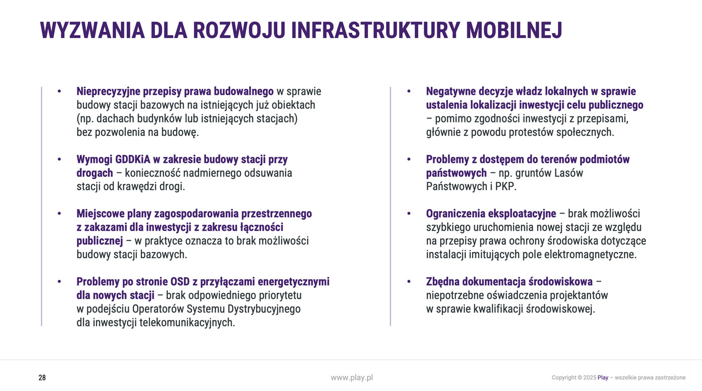 PLAY będzie miał 15 tysięcy stacji bazowych – już nie potrzebuje współpracy z Plusem