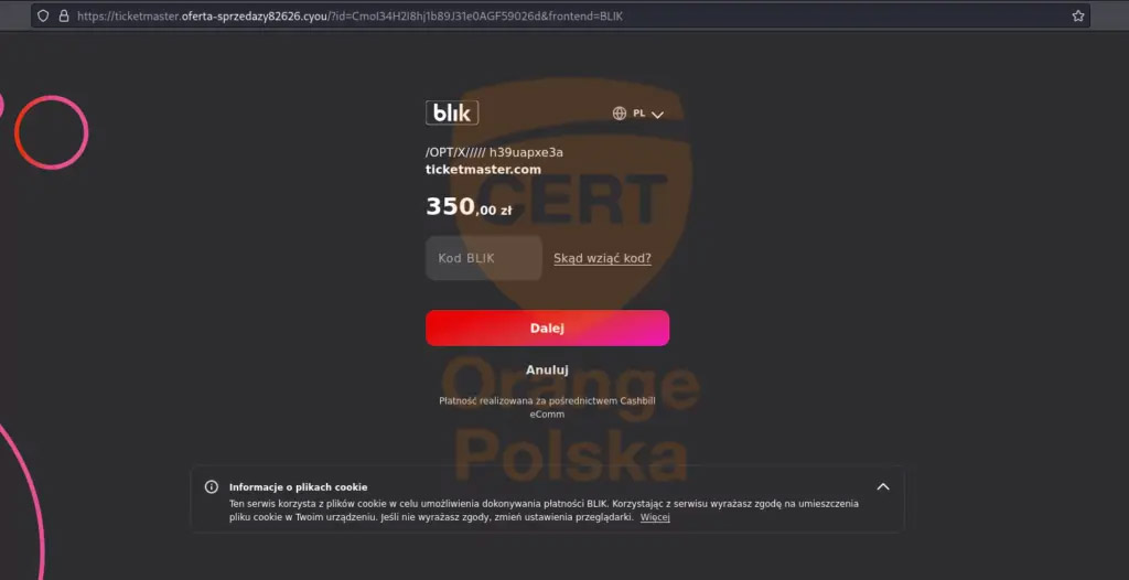 Uwaga na fałszywe strony z biletami na koncerty