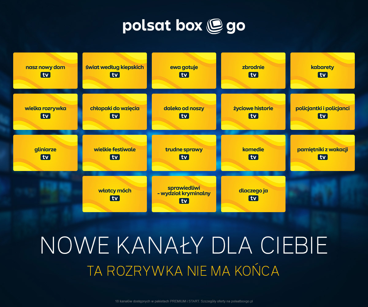 Nowe kanały w Polsat Box Go