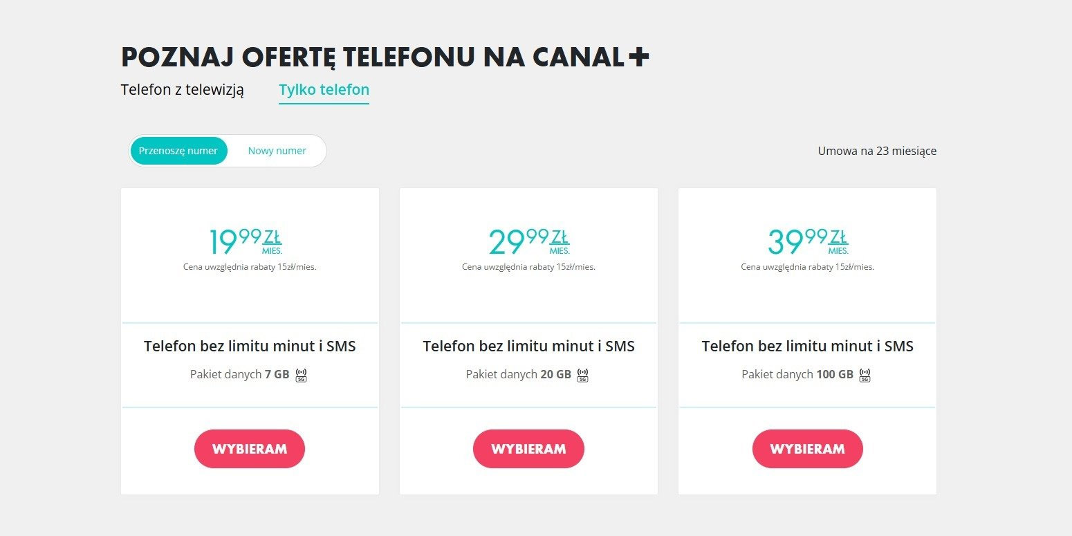 CANAL+ ma nową ofertę