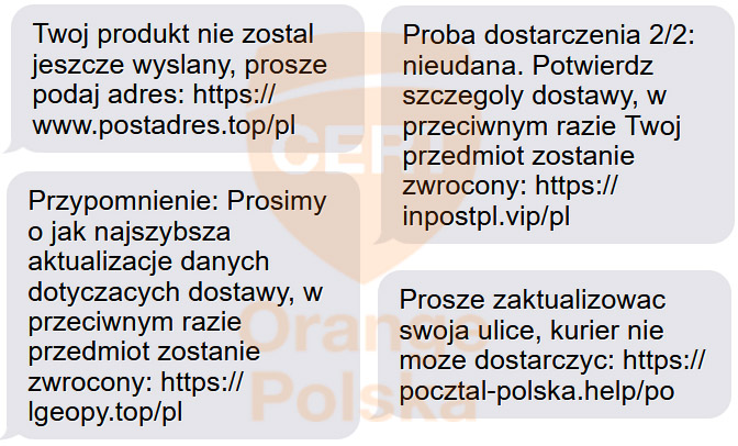 Uwaga na fałszywe SMS-y o paczkach – oszuści podszywają się pod znane firmy kurierskie