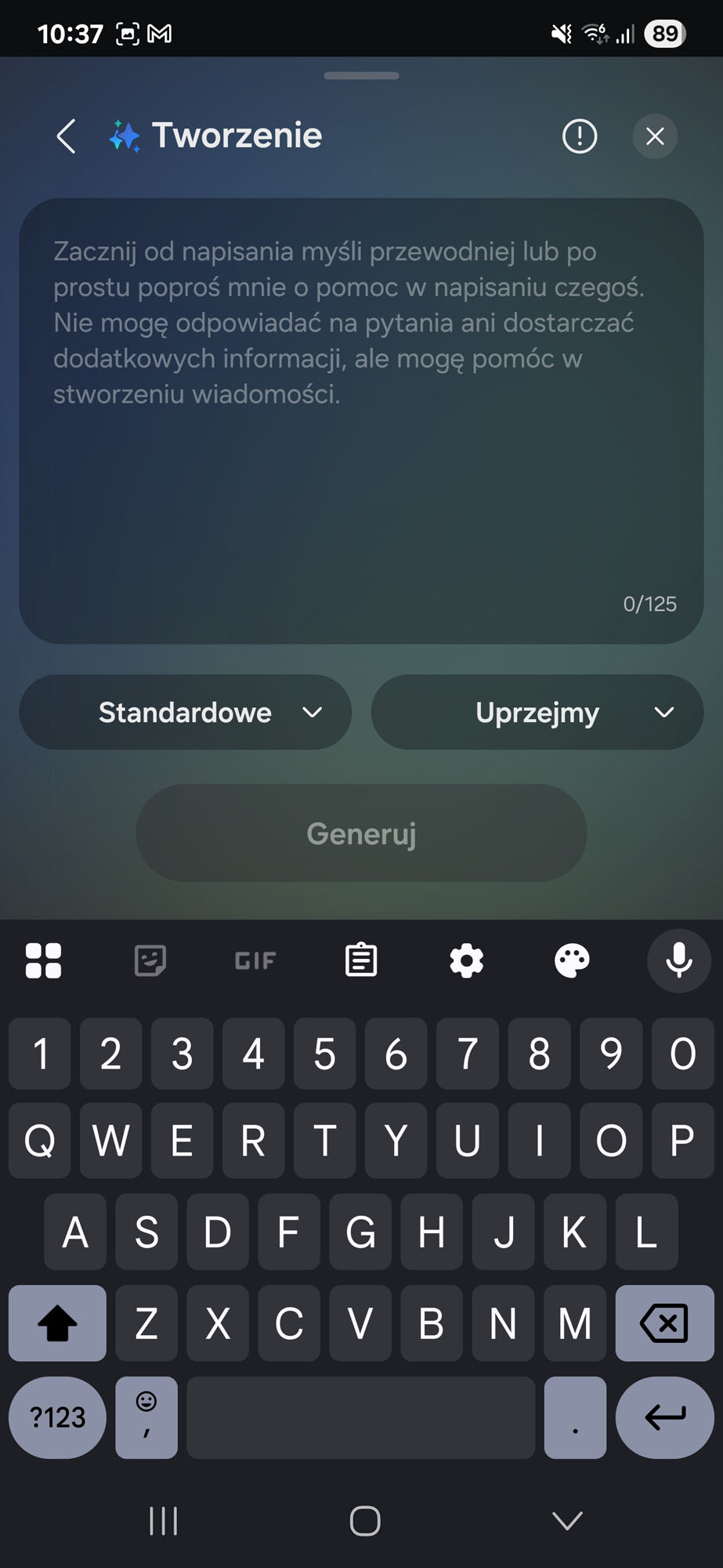 Już nie trzeba korzystać z klawiatury Samsunga, aby mieć dostęp do funkcji AI