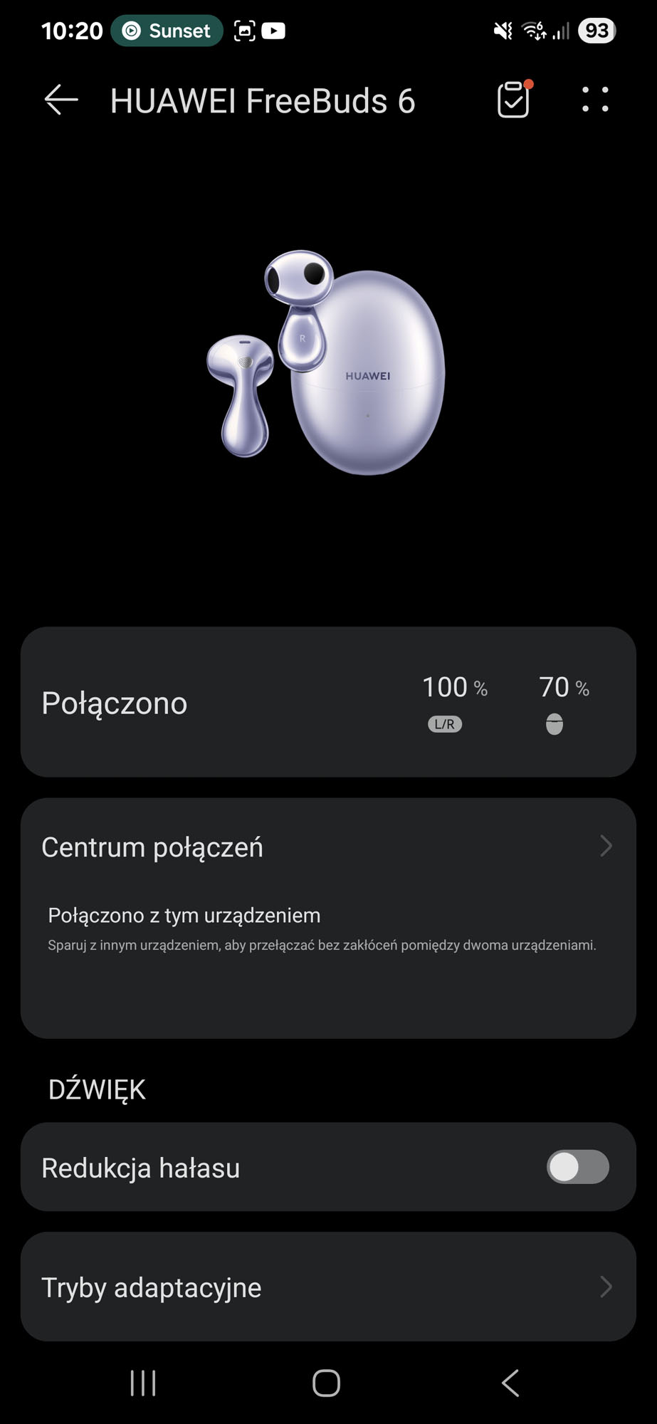 Huawei FreeBuds 6 - słuchawki douszne najwyższej klasy