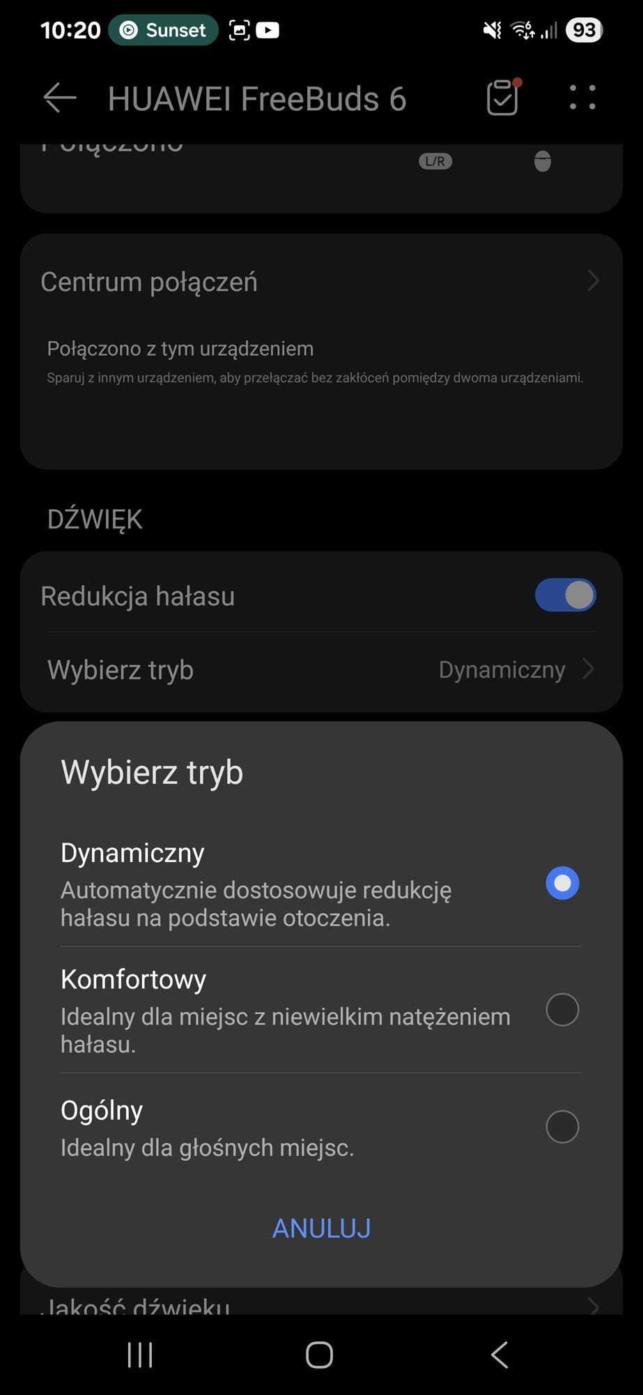 Huawei FreeBuds 6 - słuchawki douszne najwyższej klasy