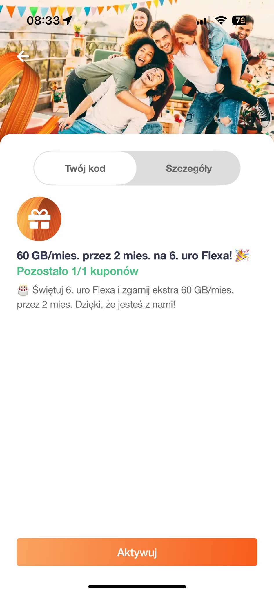 Orange Flex rozdaje gigabajty