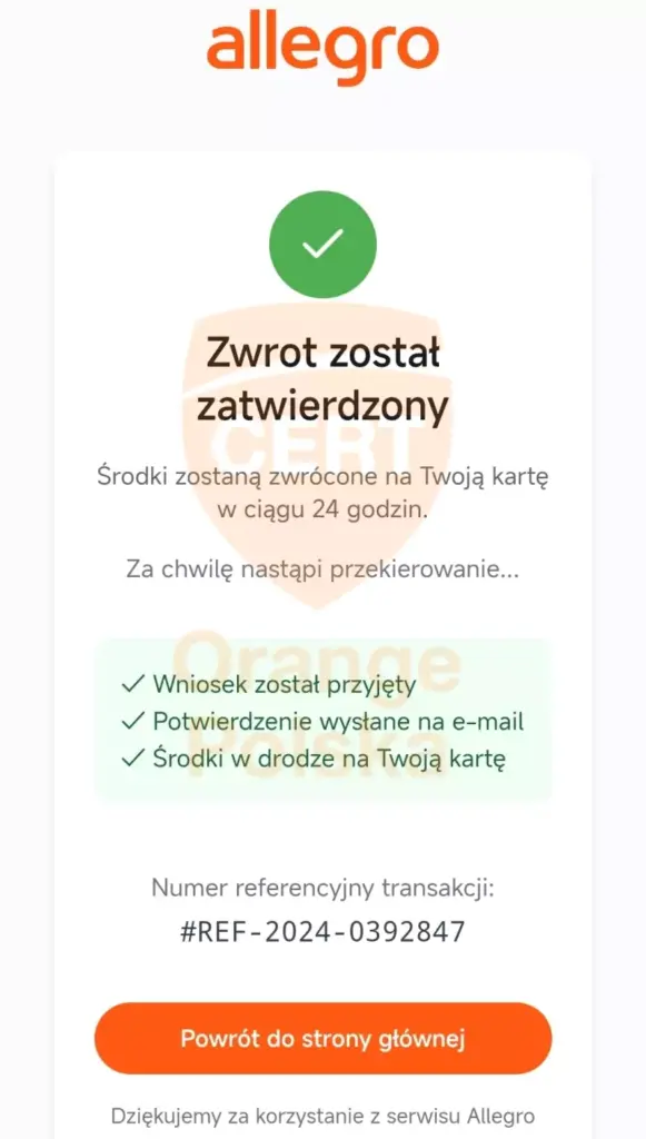 Uwaga na fałszywe SMS-y dotyczące Allegro