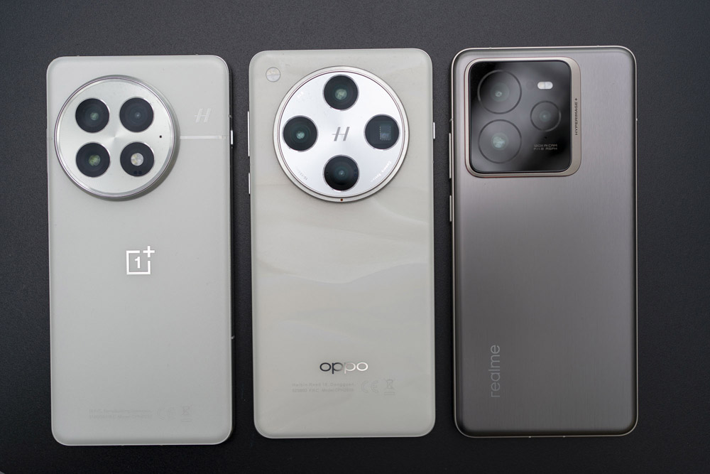 Porównanie zdjęć OnePlus 13 z realme GT 7 Pro i OPPO Find X8 Pro