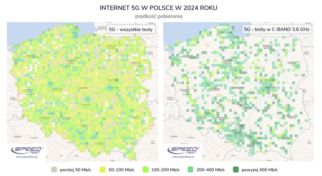 Ranking szybkości internetu w Polsce 2024: Orange i T-Mobile liderami