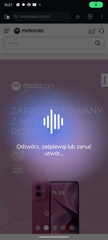 Funkcja Circle to Search dostępna w smartfonach Motorola