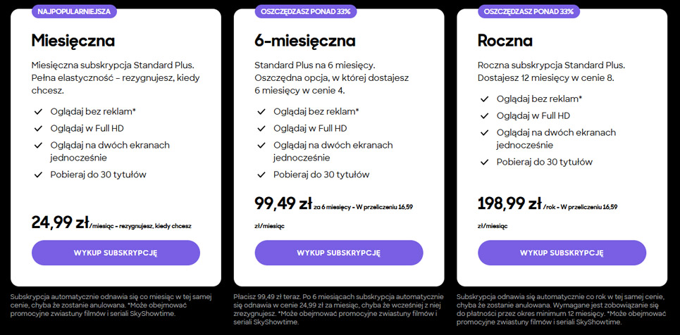 SkyShowtime wprowadza plan Premium z promocją na start