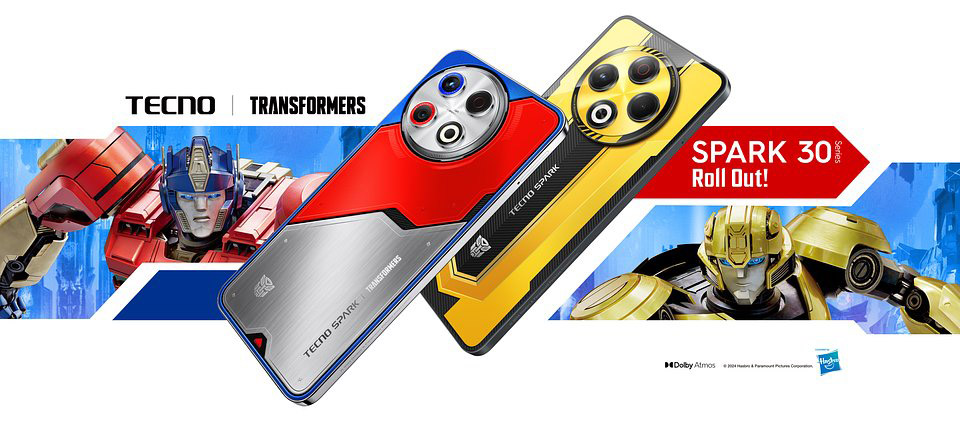 TECNO SPARK 30 wchodzi na rynek z edycją TRANSFORMERS