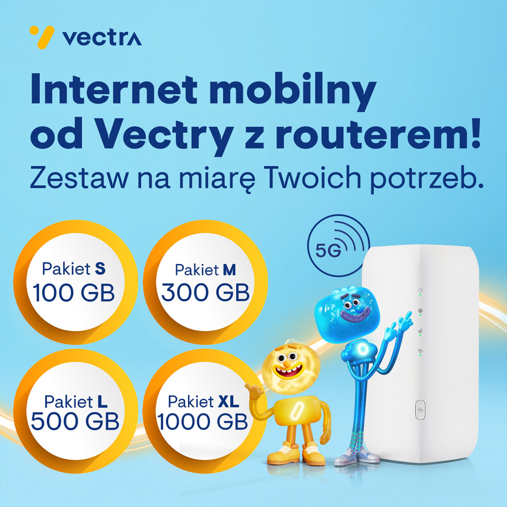 Mobilny internet i abonament komórkowy w nowej, dopasowanej ofercie Vectry