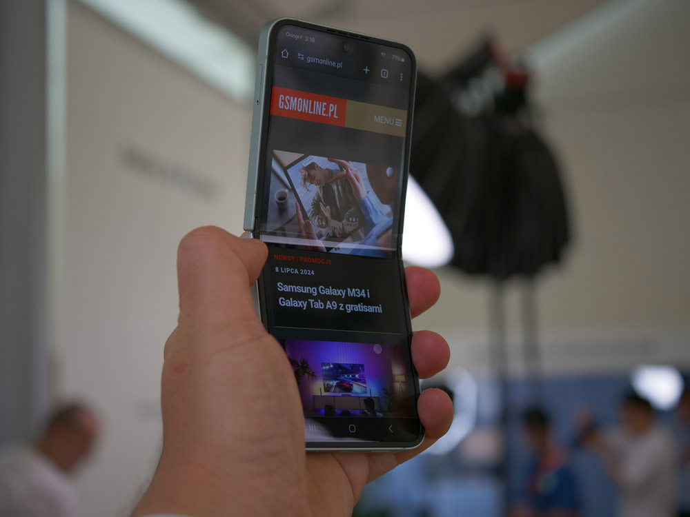 Prosto z Paryża - widzieliśmy już Samsunga Galaxy Z Flip 6