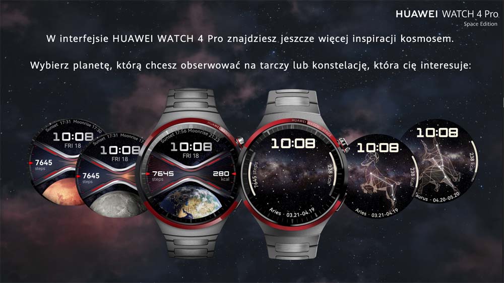 HUAWEI WATCH 4 Pro Space Edition już w Polsce – jest piękny i bardzo drogi