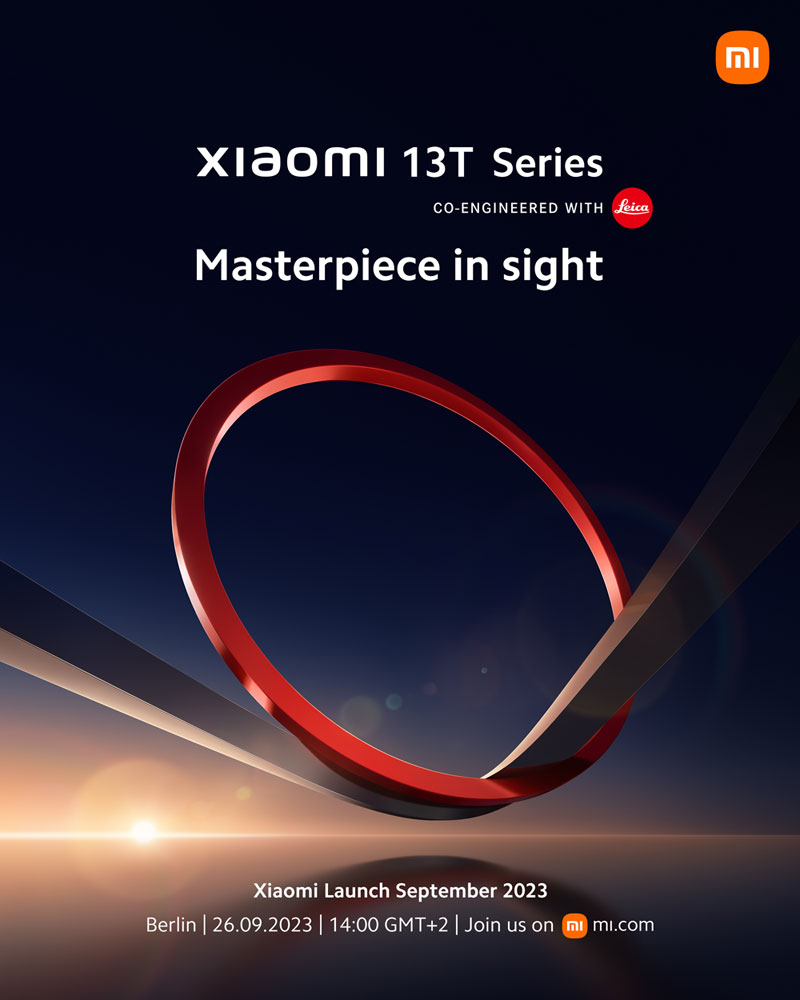Jest data premiery serii Xiaomi 13T