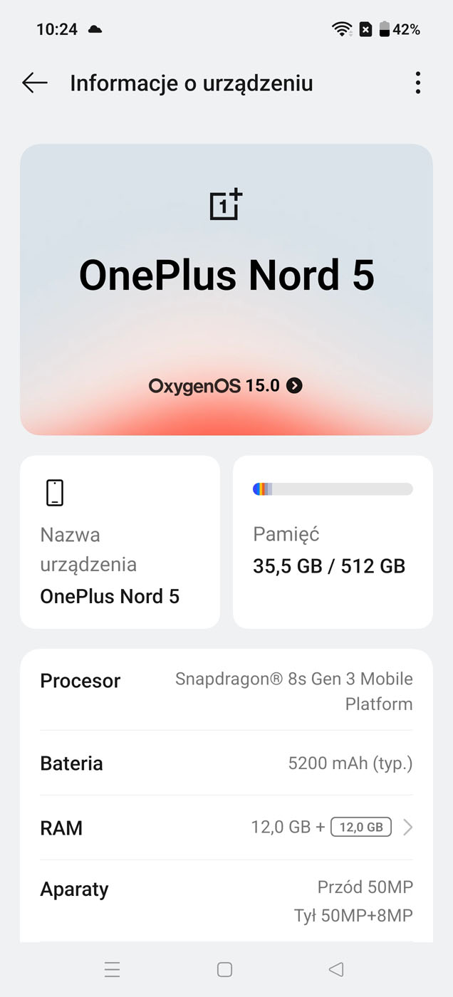 Snapdragon 8s Gen 3, AMOLED 144 Hz i pełny pakiet usług AI za mniej niż 2500 zł – sprawdziliśmy smartfon OnePlus Nord 5
