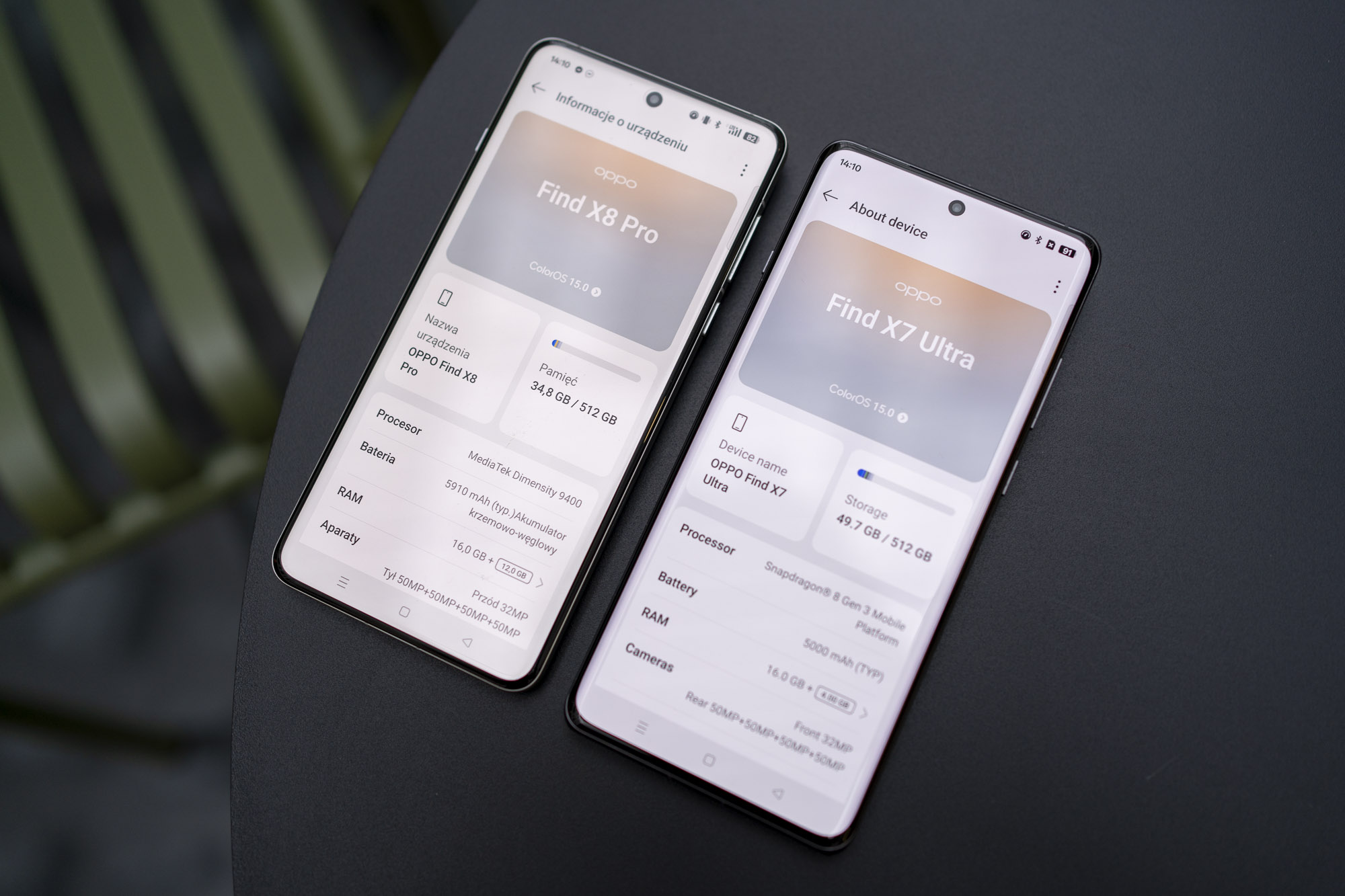 OPPO Find X8 Pro – pierwsze wrażenia i porównanie z OPPO Find X7 Ultra